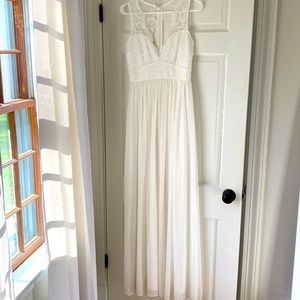 Brand new white lulus dress